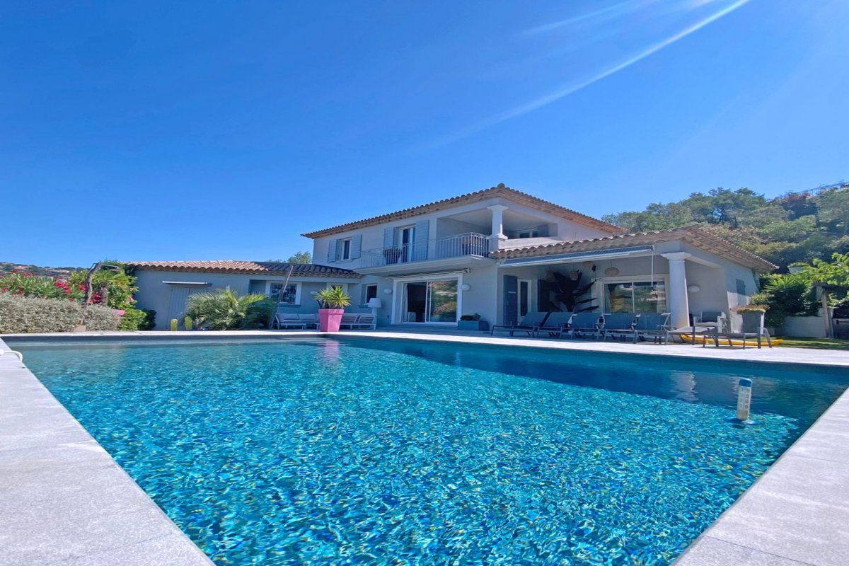 Maison Villa 10 pers - Schwimmbad - Blick auf den Golfplatz - Sainte Maxime