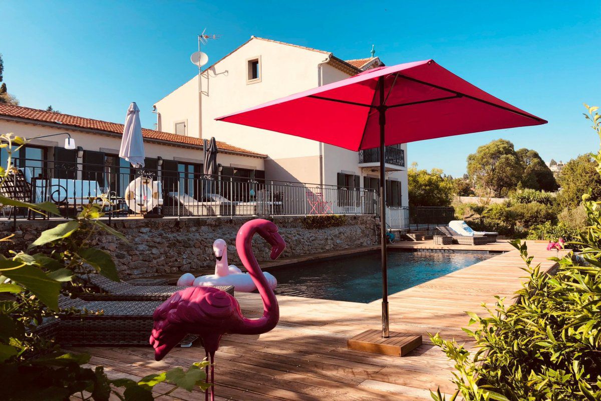 Maison Ferienvilla mit Blick auf das Wasser