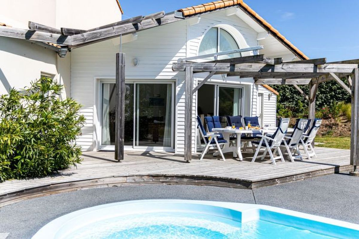 Maison Sequoia 8 personnes avec piscine privée