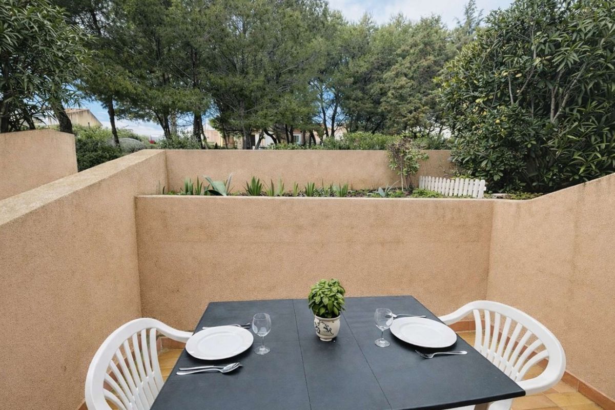 Appartement Studio Cabine, 4 couchages, Narbonne Plage - Les foulquines