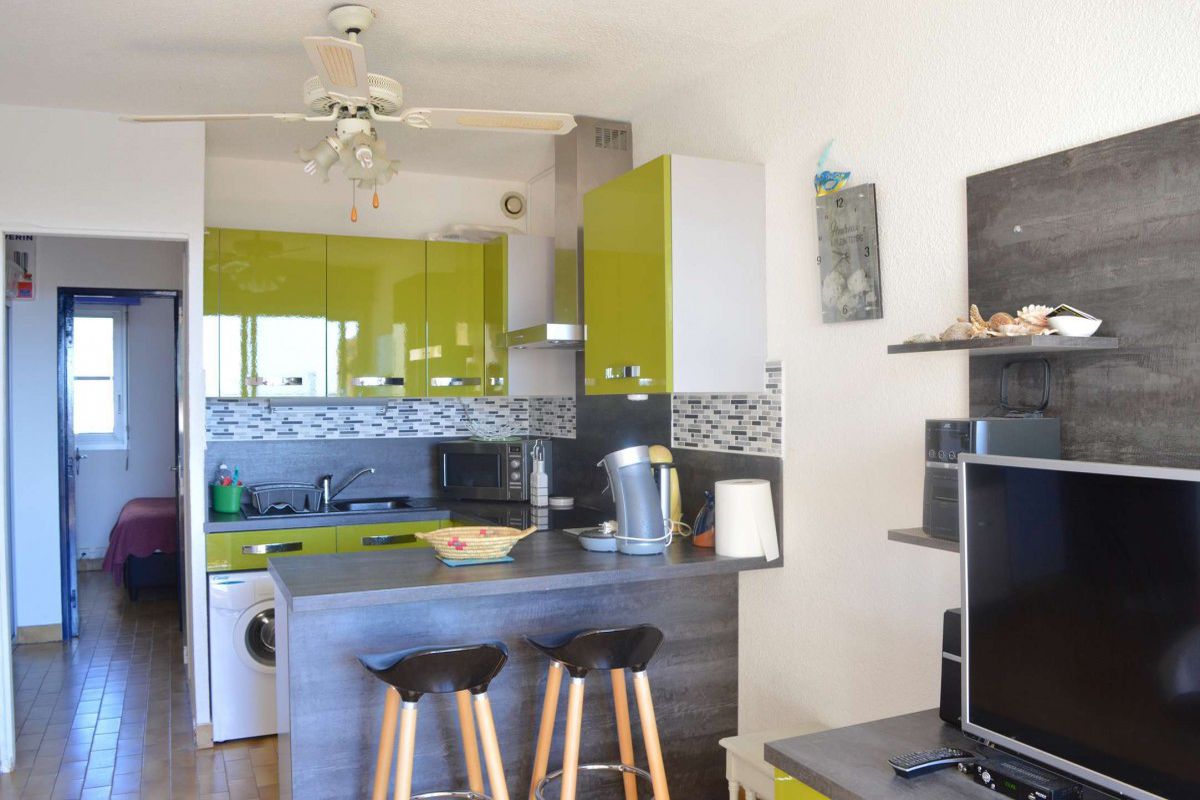 Appartement 2 pièces, 4 couchages, Narbonne Plage - Les pins