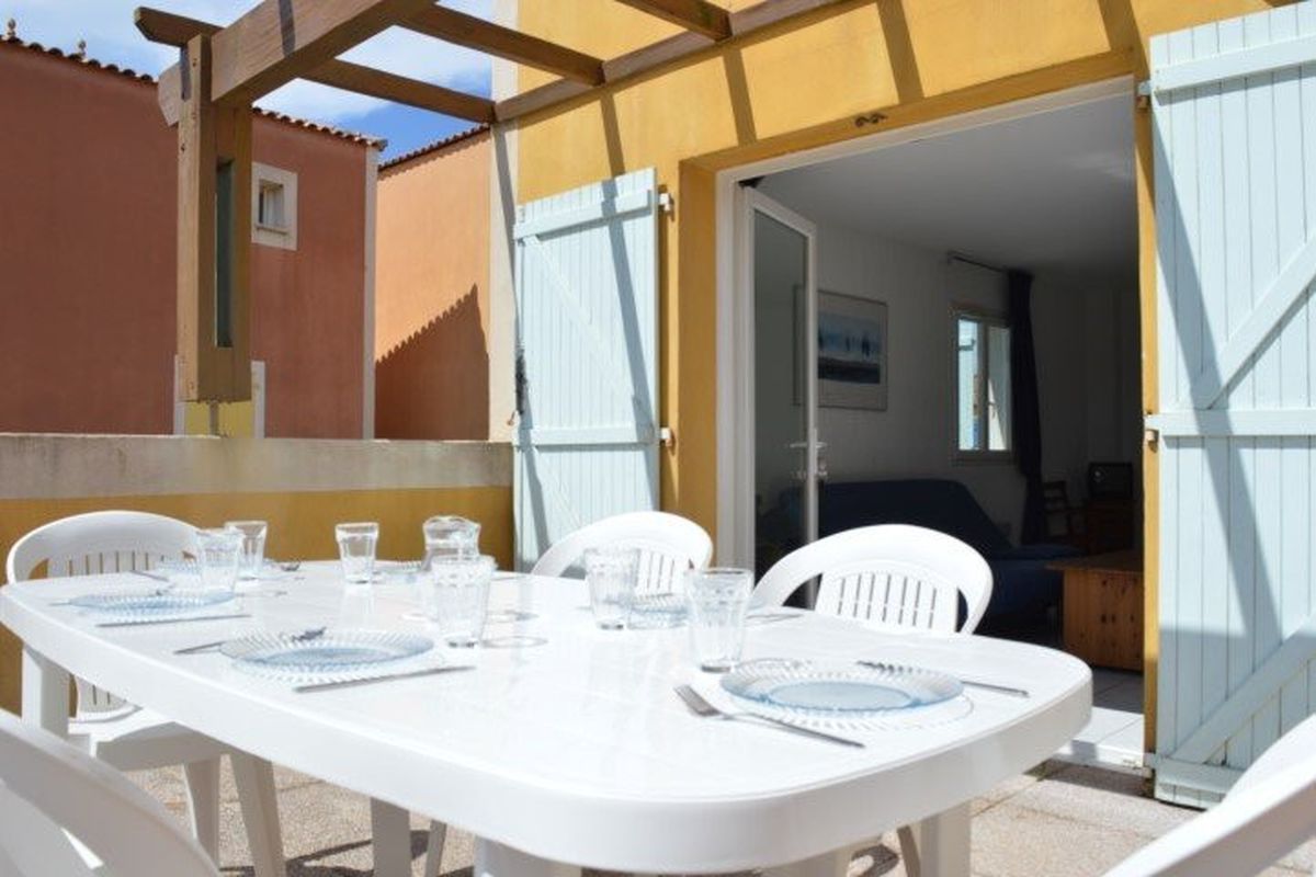 Pavillon 3 pièces, 6 couchages, Narbonne Plage - Plein sud i