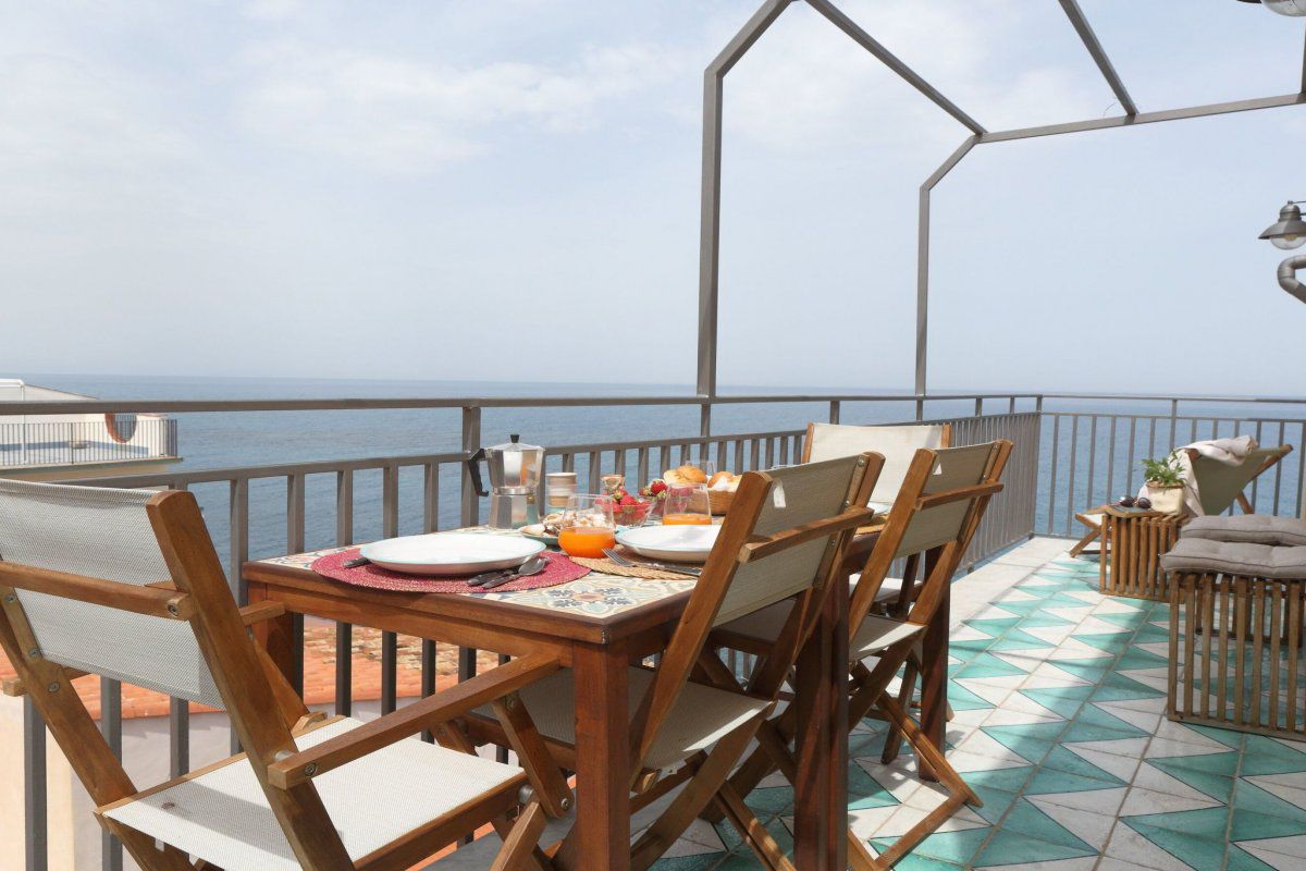 Appartement Charmante Wohnung in Cefalù mit Terrasse
