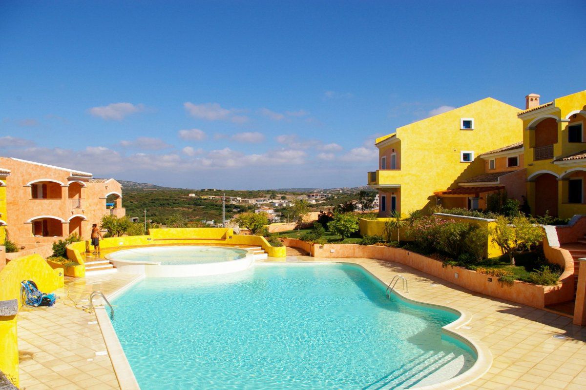 Appartement Schöne Wohnung mit Blick auf den Pool
