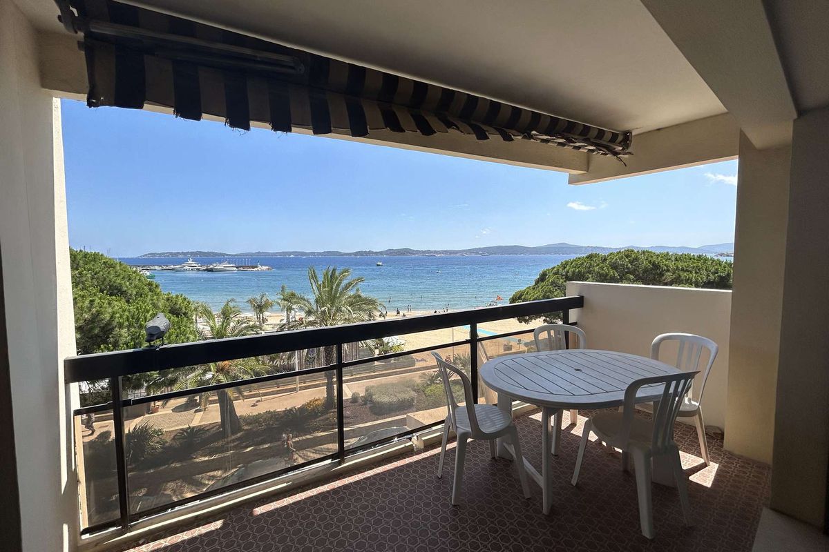 Sainte Maxime appartement 2 pièces front de mer - Residence azur