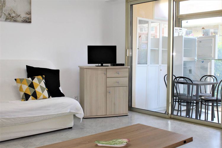 Appartement Studio, 4 couchages. Villeneuve-Loubet Plage - La rose de mer