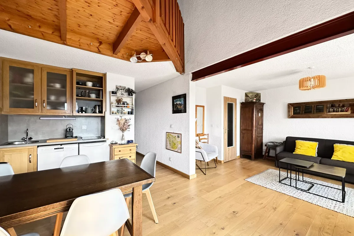 BB222 - 3 pièces mezzanine 6 pers pied de pistes