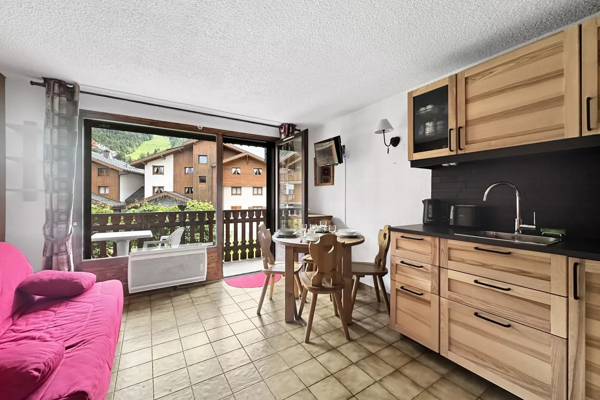 CAL02 -  Studio 4 Pers centre des Carroz