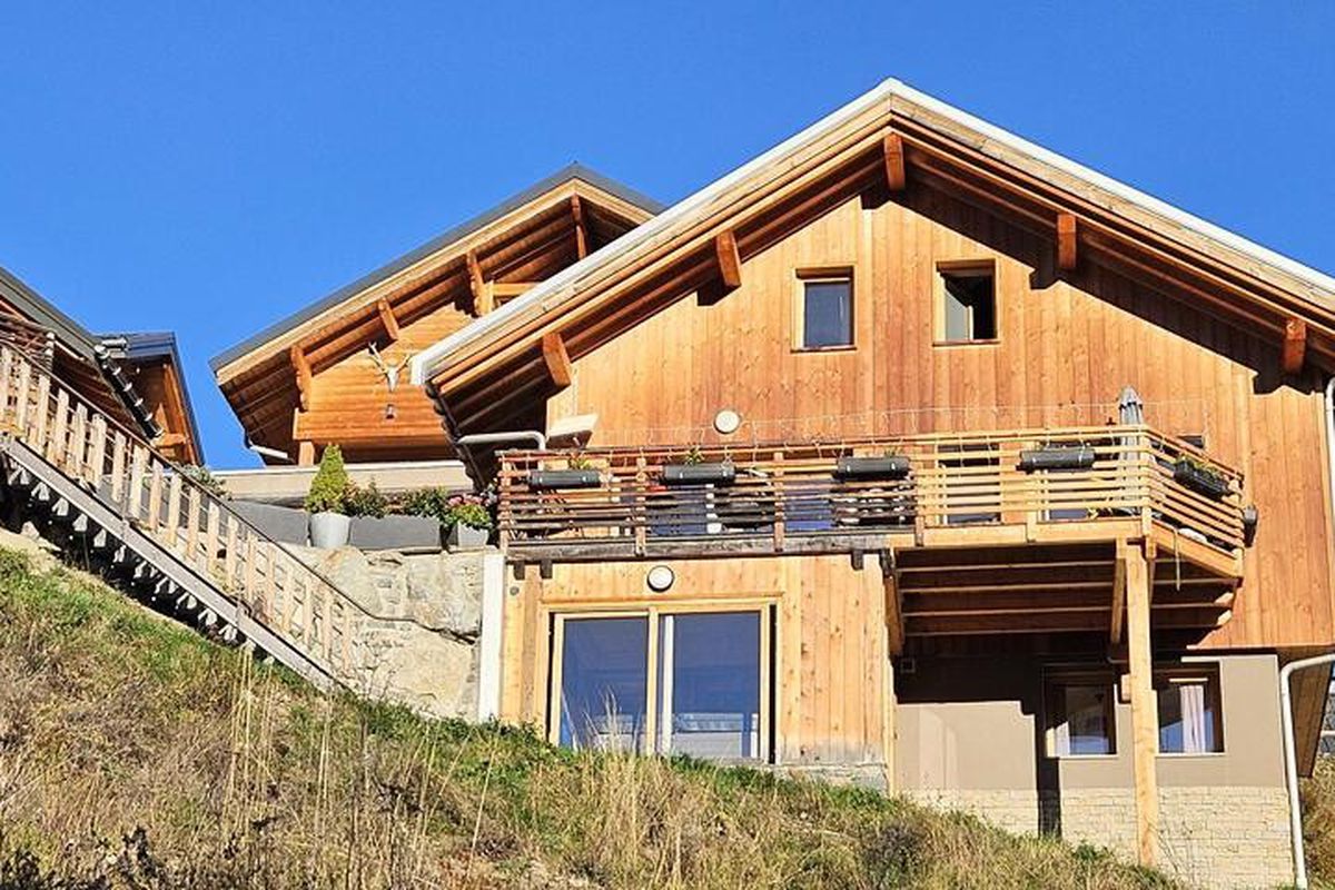 Chalet 12 personnes exposé Sud
