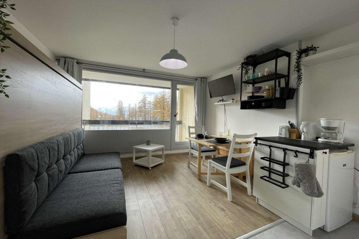 Studio pied de pistes 4 couchages, Montgenèvre. - Chalmettes 2