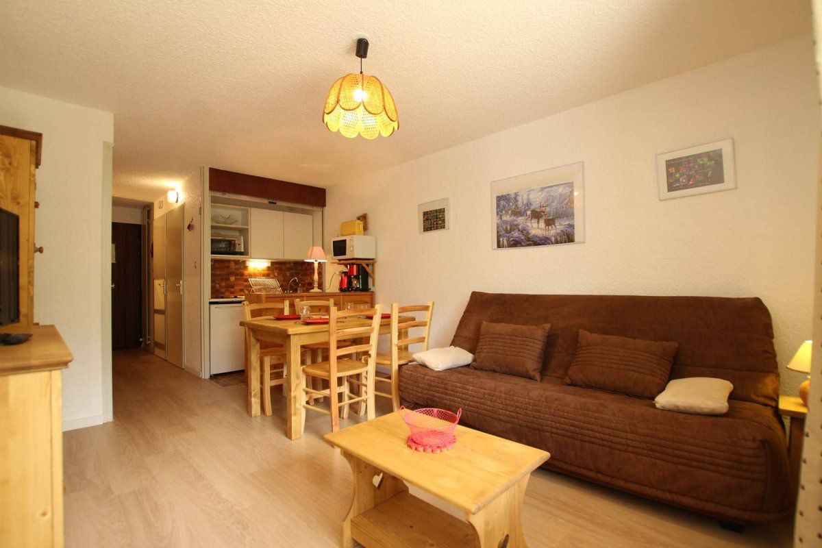 Studio coin montagne 4 personnes. CHANTEMERLE - SERRE-CHEVALIER - Bois des coqs