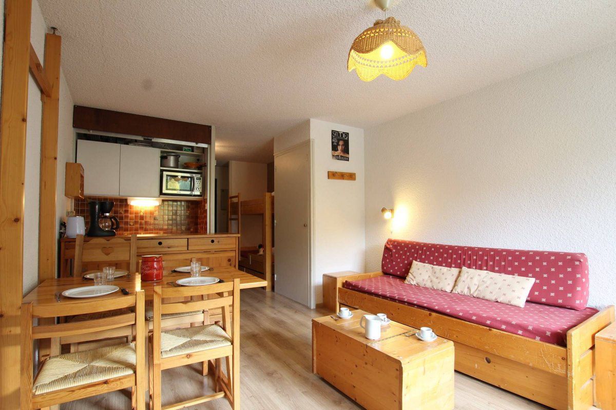 Studio coin montagne 4 personnes. CHANTEMERLE - SERRE-CHEVALIER - Bois des coqs