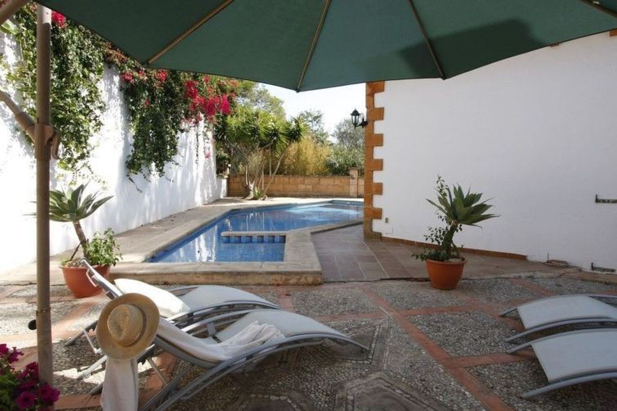Maison Villa Es Morro de sa Carabassa - Der Pool verfüg