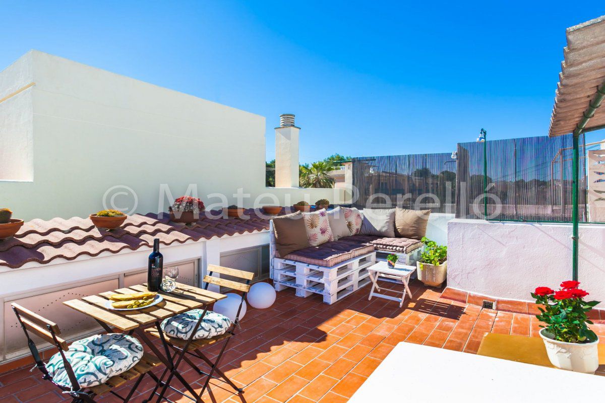 Appartement Charmante Ferienwohnung in Son Baulo mit Sonnigem Balkon