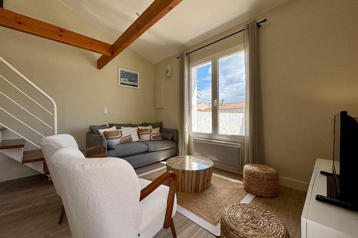 Mais 4 pièces mezza Oléron 6 couchages