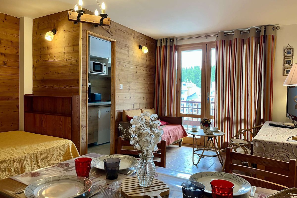 Appartement Studio Coin montagne 4 couchages VARS LES CLAUX - Centre vars