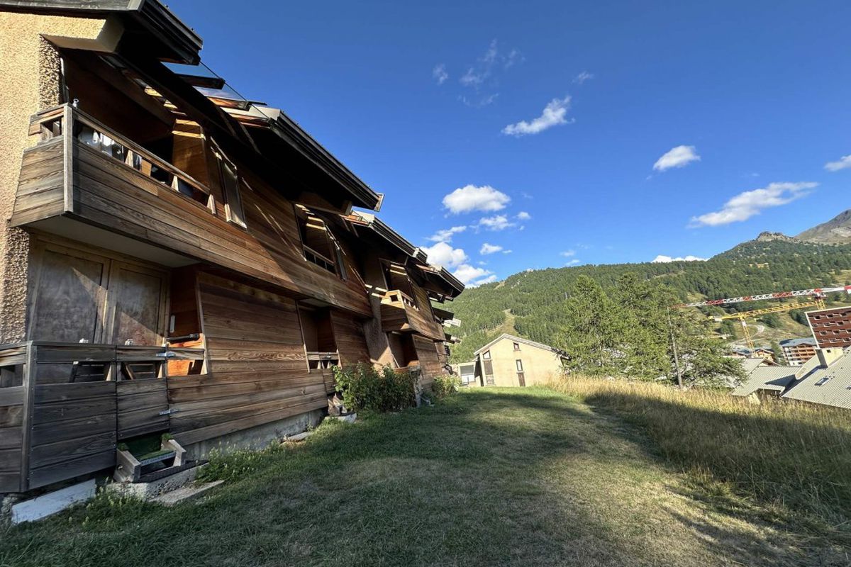 T2 7 PERSONNES PIED DES PISTES A VARS LES CLAUX - Residence le hameau