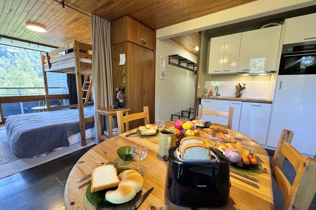 STUDIO 6 PERSONNES PIED DES PISTES - Olan